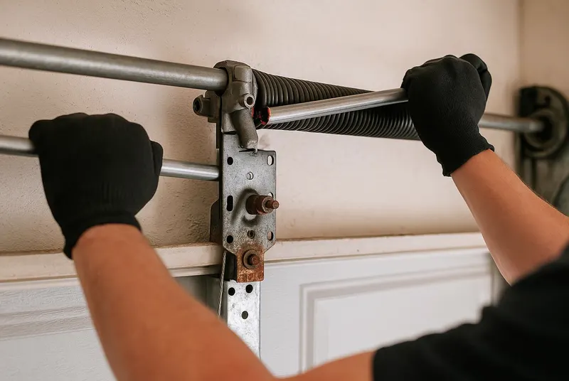 Garage Door Spring Repair in Greensboro